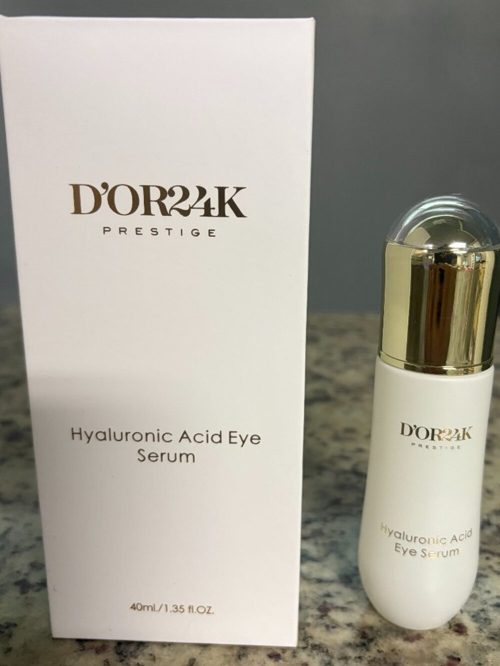 D'OR 24K ADVANCED EYE SERUM-REDUCES PUFFINESS-1.01 fl oz \30 ml-BRAND NEW-SEALED